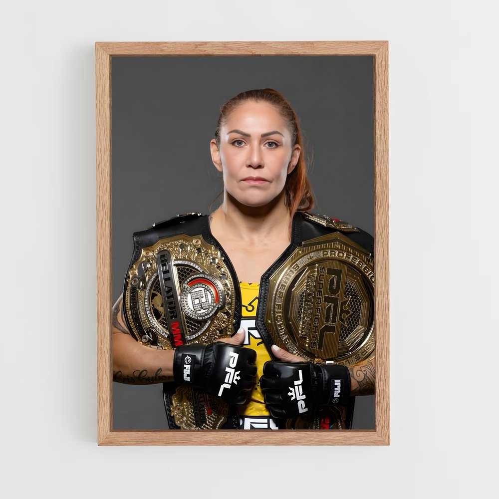 Poster Queen of the Cage – affiche MMA (vue 4)